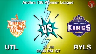 UTL vs RYLS Matcch Previews