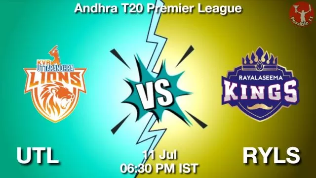 UTL vs RYLS ड्रीम11 भविष्यवाणी, फैंटेसी क्रिकेट टीम - 11 जुलाई 2024