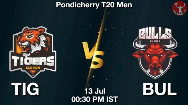 TIG vs BUL ड्रीम11 भविष्यवाणी, फैंटेसी क्रिकेट टीम - 13 जुलाई 2024