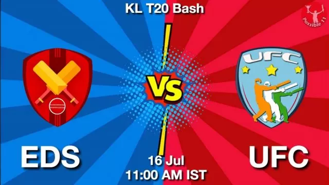 EDS vs UFC ड्रीम11 भविष्यवाणी, फैंटेसी क्रिकेट टीम - 16 जुलाई 2024