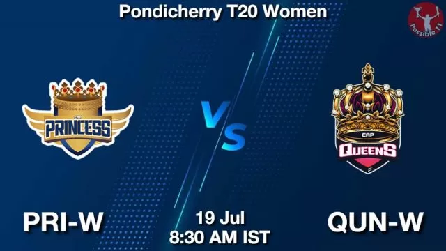 PRI-W vs QUN-W ड्रीम11 भविष्यवाणी, फैंटेसी क्रिकेट टीम - 19 जुलाई 2024