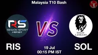 RIS vs SOL Matcch Previews