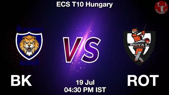 BK vs ROT ड्रीम11 भविष्यवाणी, फैंटेसी क्रिकेट टीम - 19 जुलाई 2024