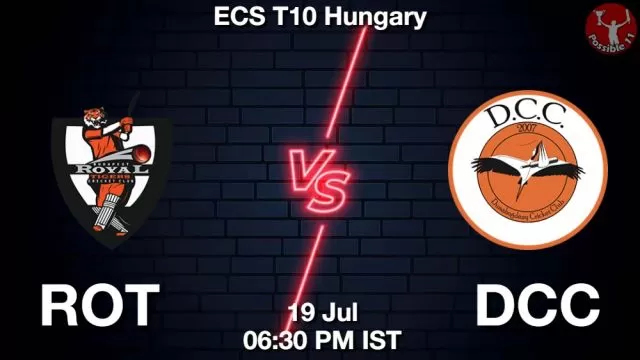 ROT vs DCC ड्रीम11 भविष्यवाणी, फैंटेसी क्रिकेट टीम - 19 जुलाई 2024