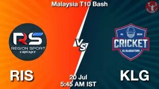 RIS vs KLG Matcch Previews