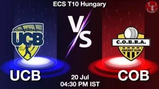 UCB vs COB Matcch Previews
