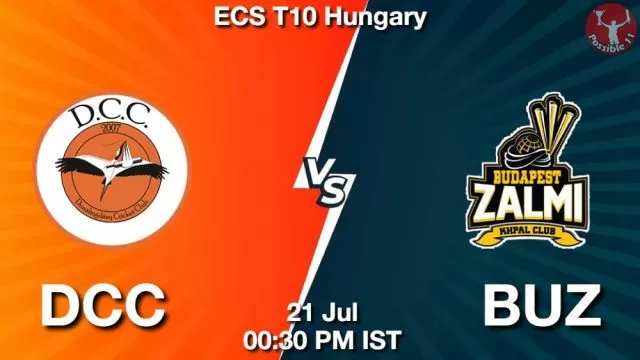 DCC vs BUZ ड्रीम11 भविष्यवाणी, फैंटेसी क्रिकेट टीम - 21 जुलाई 2024