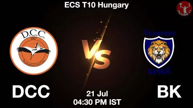 DCC vs BK ड्रीम11 भविष्यवाणी, फैंटेसी क्रिकेट टीम - 21 जुलाई 2024