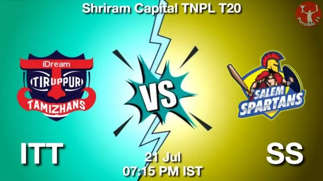 ITT vs SS ड्रीम11 भविष्यवाणी, फैंटेसी क्रिकेट टीम - 21 जुलाई 2024
