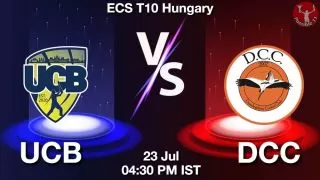 UCB vs DCC Matcch Previews