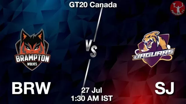 BRW vs SJ ड्रीम11 भविष्यवाणी, फैंटेसी क्रिकेट टीम - 27 जुलाई 2024