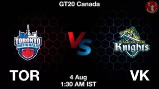 TOR vs VK Matcch Previews