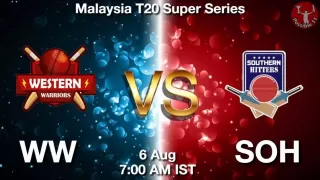 WW vs SOH Matcch Previews