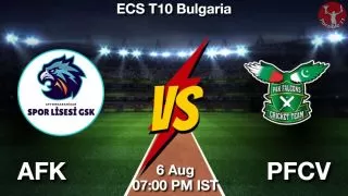 AFK vs PFCV Matcch Previews