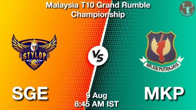 SGE vs MKP ड्रीम11 भविष्यवाणी, फैंटेसी क्रिकेट टीम - 09 अगस्त 2024