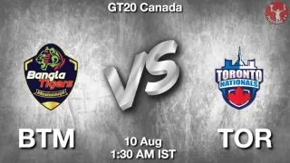 BTM vs TOR Matcch Previews