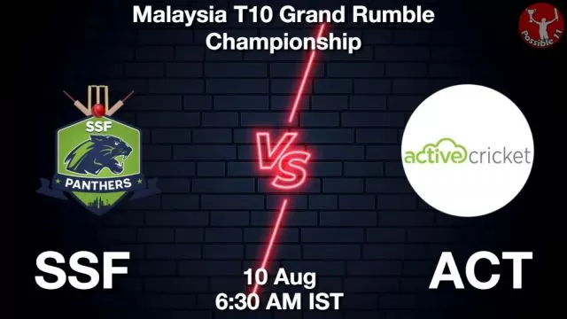 SSF vs ACT ड्रीम11 भविष्यवाणी, फैंटेसी क्रिकेट टीम - 10 अगस्त 2024
