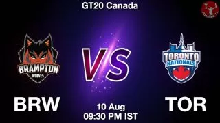 BRW vs TOR Matcch Previews
