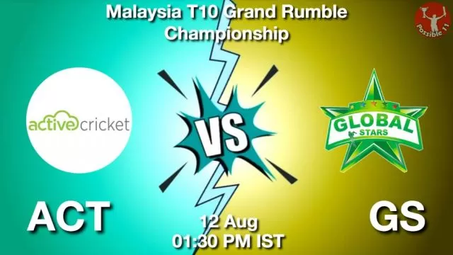 ACT vs GS ड्रीम11 भविष्यवाणी, फैंटेसी क्रिकेट टीम - 12 अगस्त 2024