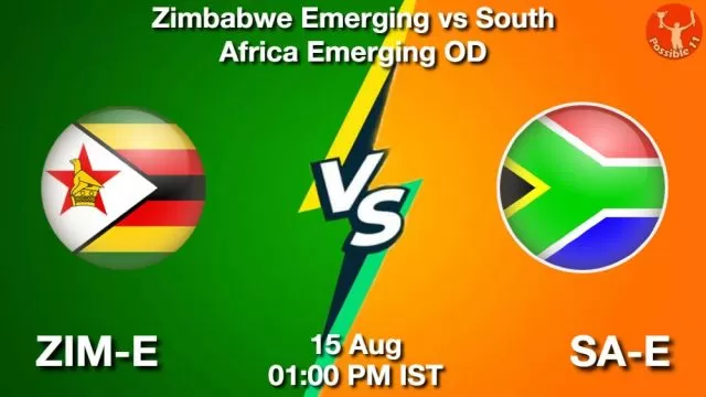 ZIM-E vs SA-E ड्रीम11 भविष्यवाणी, फैंटेसी क्रिकेट टीम - 15 अगस्त 2024
