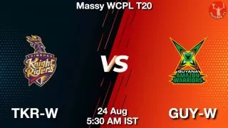 TKR-W vs GUY-W Matcch Previews