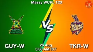 GUY-W vs TKR-W Matcch Previews