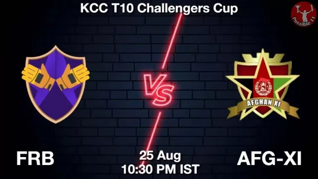 FRB vs AFG-XI ड्रीम11 भविष्यवाणी, फैंटेसी क्रिकेट टीम - 25 अगस्त 2024