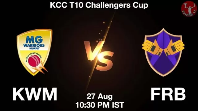 KWM vs FRB ड्रीम11 भविष्यवाणी, फैंटेसी क्रिकेट टीम - 27 अगस्त 2024