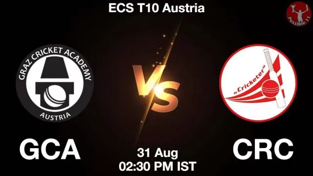 GCA vs CRC ड्रीम11 भविष्यवाणी, फैंटेसी क्रिकेट टीम - 31 अगस्त 2024