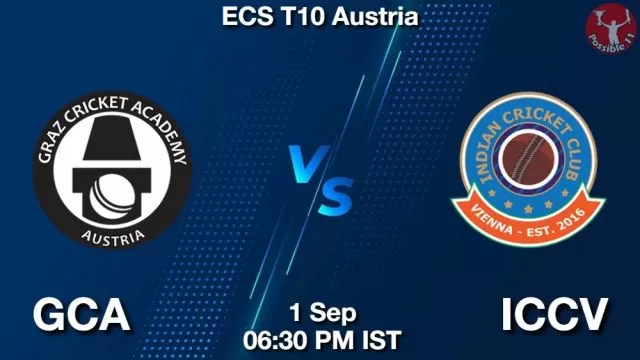 GCA vs ICCV ड्रीम11 भविष्यवाणी, फैंटेसी क्रिकेट टीम - 01 सितम्बर 2024