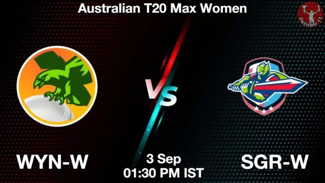WYN-W vs SGR-W ड्रीम11 भविष्यवाणी, फैंटेसी क्रिकेट टीम - 03 सितम्बर 2024