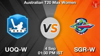UOQ-W vs SGR-W Matcch Previews