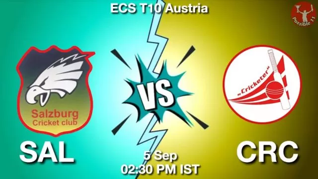 SAL vs CRC ड्रीम11 भविष्यवाणी, फैंटेसी क्रिकेट टीम - 05 सितम्बर 2024
