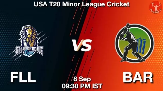 FLL vs BAR ड्रीम11 भविष्यवाणी, फैंटेसी क्रिकेट टीम - 08 सितम्बर 2024