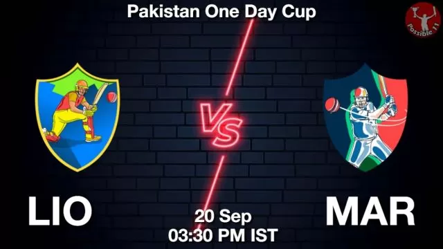 LIO vs MAR ड्रीम11 भविष्यवाणी, फैंटेसी क्रिकेट टीम - 20 सितम्बर 2024