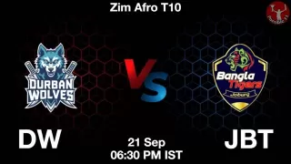 DW vs JBT Matcch Previews