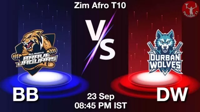 BB vs DW ड्रीम11 भविष्यवाणी, फैंटेसी क्रिकेट टीम - 23 सितम्बर 2024
