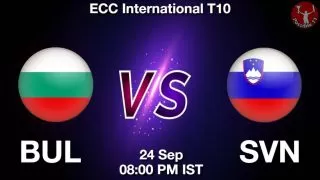 BUL vs SVN Matcch Previews