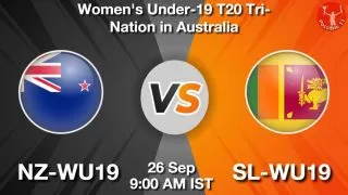 NZ-WU19 vs SL-WU19 Matcch Previews
