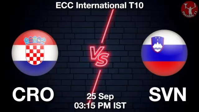 CRO vs SVN ड्रीम11 भविष्यवाणी, फैंटेसी क्रिकेट टीम - 25 सितम्बर 2024