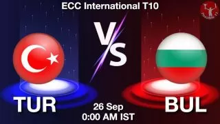 TUR vs BUL Matcch Previews