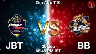 JBT vs BB Matcch Previews