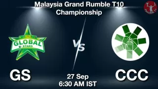 GS vs CCC Matcch Previews