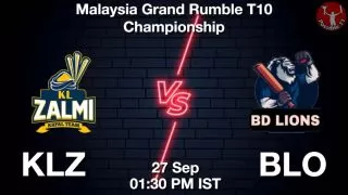 KLZ vs BLO Matcch Previews