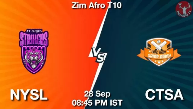 NYSL vs CTSA ड्रीम11 भविष्यवाणी, फैंटेसी क्रिकेट टीम - 28 सितम्बर 2024