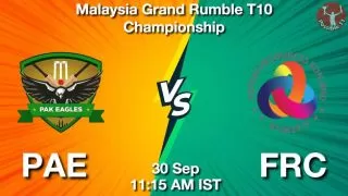 PAE vs FRC Matcch Previews