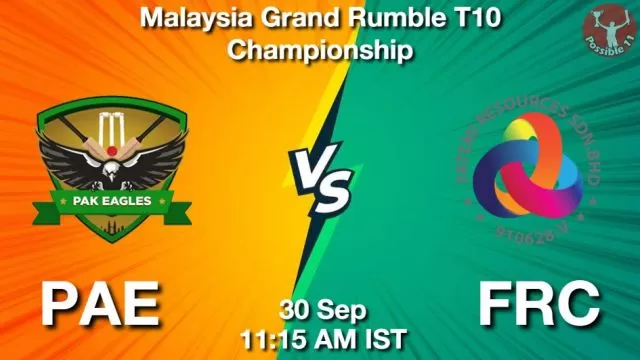 PAE vs FRC ड्रीम11 भविष्यवाणी, फैंटेसी क्रिकेट टीम - 30 सितम्बर 2024