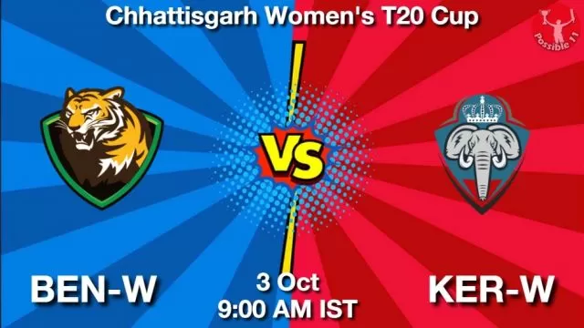 BEN-W vs KER-W ड्रीम11 भविष्यवाणी, फैंटेसी क्रिकेट टीम - 03 अक्टूबर 2024