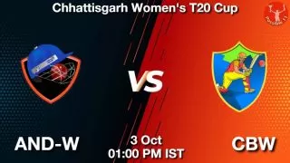 AND-W vs CBW Matcch Previews