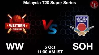 WW vs SOH Matcch Previews